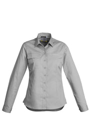Womens Lightweight Tradie Long Sleeve Shirt-ZWL121-syzmik
