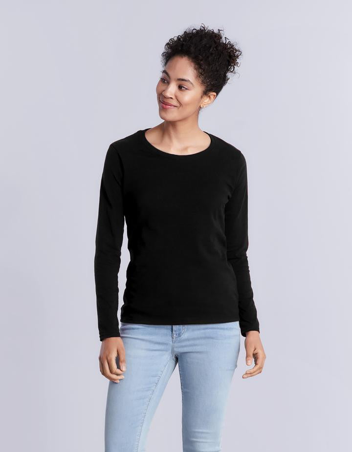 5400L Gildan Heavy Cotton Ladies Long Sleeve T-Shirt