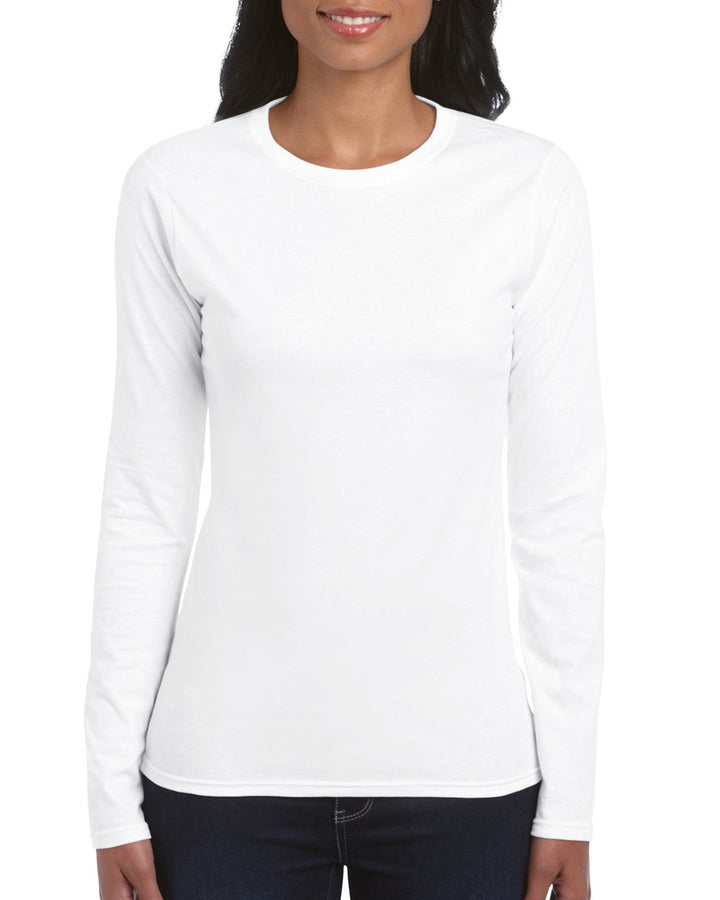 64400L Gildan Softstyle Ladies Long Sleeve T-Shirt