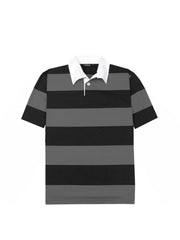 CLOKE - Short-Sleeved Striped Rugby Jersey - SS-RJS