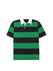 CLOKE - Short-Sleeved Striped Rugby Jersey - SS-RJS