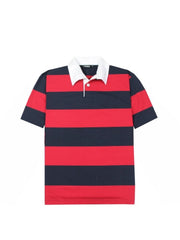 CLOKE - Short-Sleeved Striped Rugby Jersey - SS-RJS