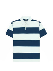 CLOKE - Short-Sleeved Striped Rugby Jersey - SS-RJS